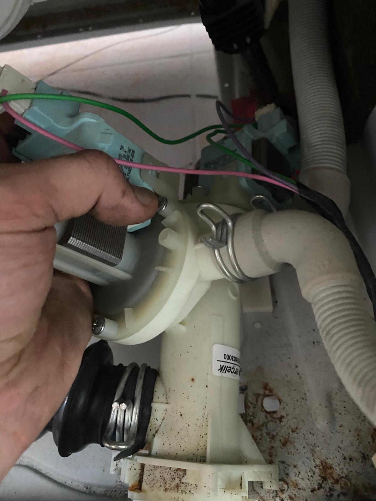 Gerçek çamaşır makinesi servis servis çalışması #8