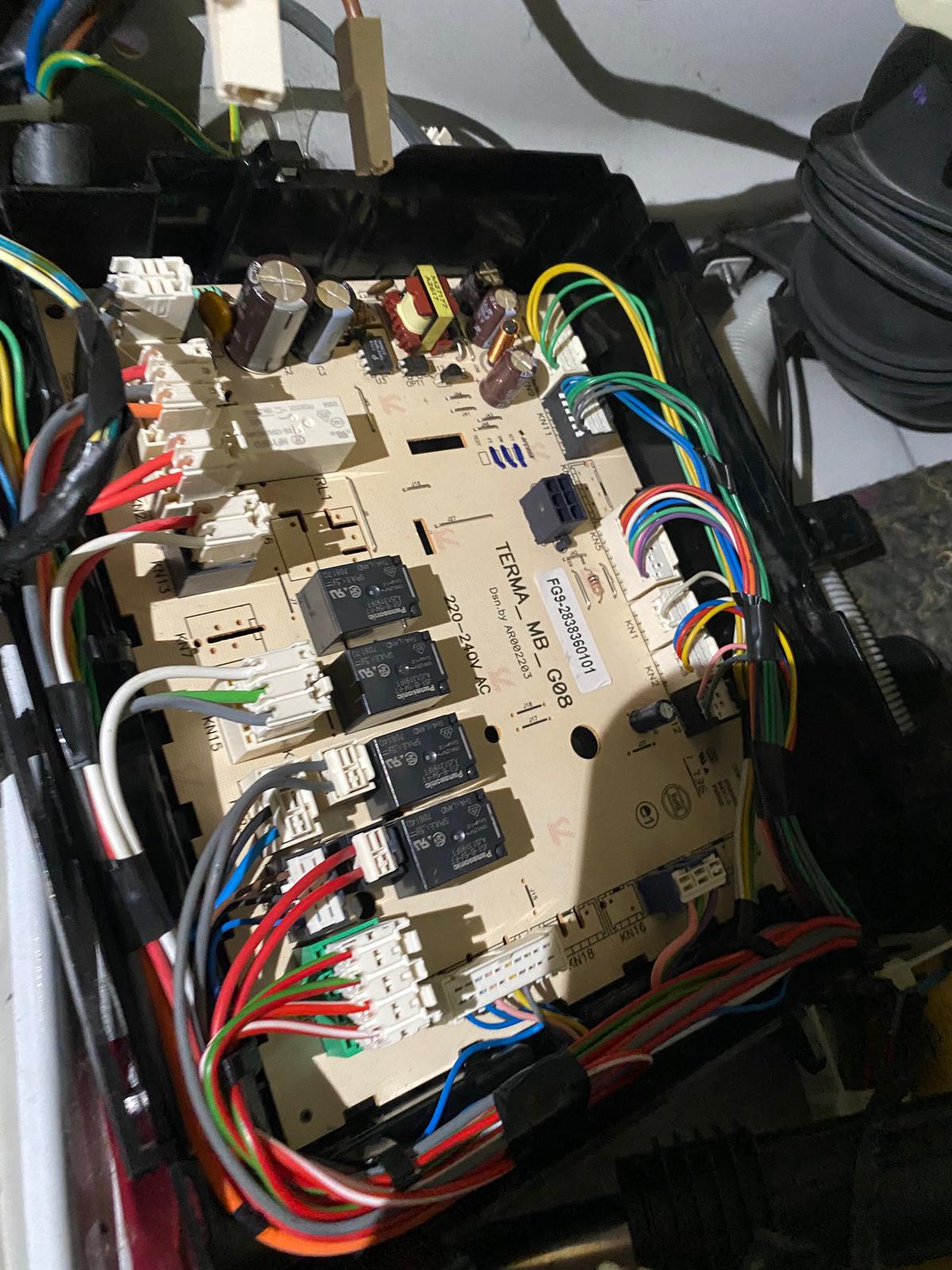 Gerçek çamaşır makinesi servis servis çalışması #11