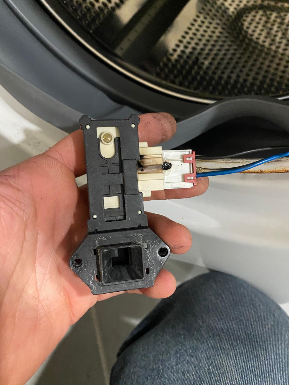 Gerçek çamaşır makinesi servis servis çalışması #17