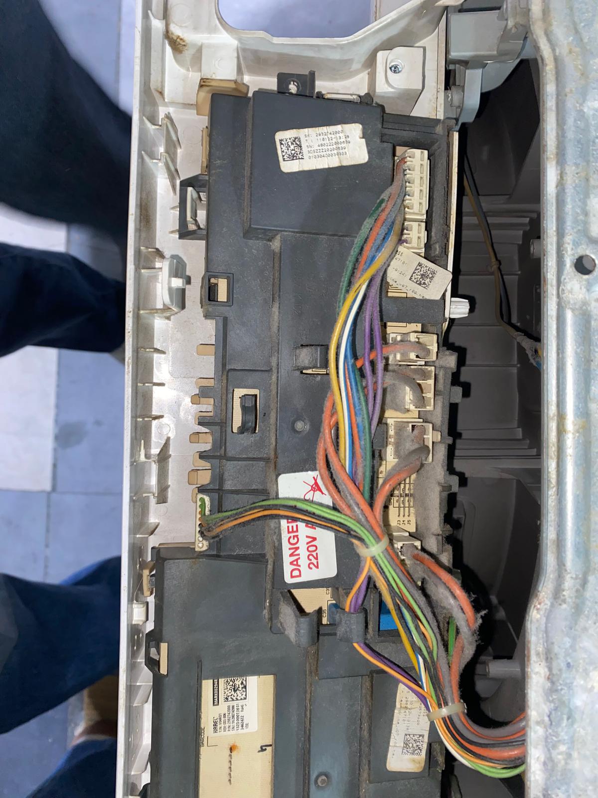 Gerçek kurutma makinesi servis servis çalışması #11