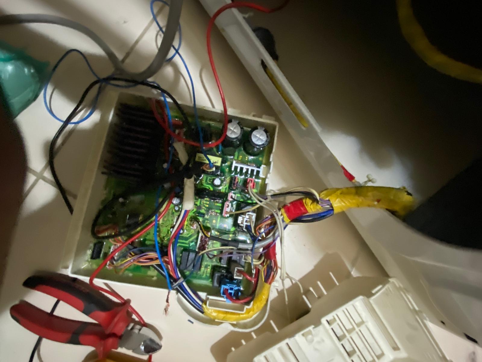 Gerçek elektronik kart, kablo & teknik parça çalışmaları servis çalışması #6