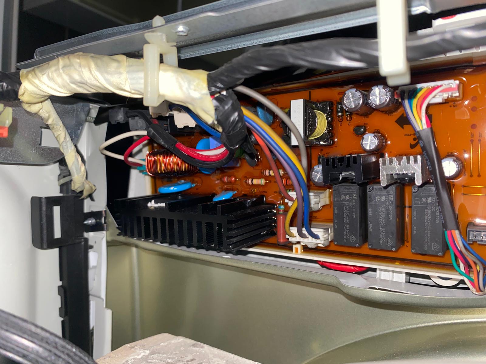 Gerçek elektronik kart, kablo & teknik parça çalışmaları servis çalışması #8