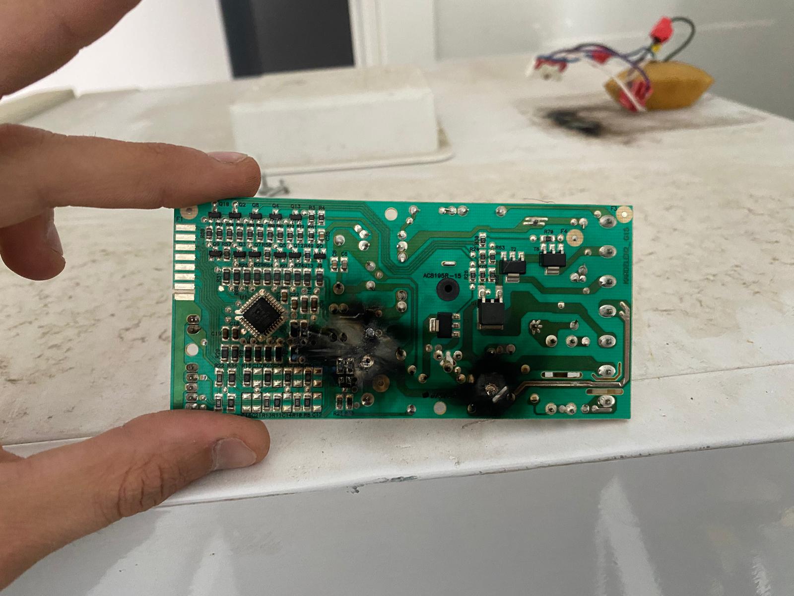 Gerçek elektronik kart, kablo & teknik parça çalışmaları servis çalışması #15